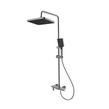 Душевая стойка Splenka S52 S52.24.09 графит, с изливом