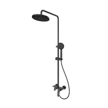 Душевая стойка Splenka S53 S53.24.06 черная, с изливом