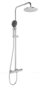 Душевая стойка Vitra Aquaheat A47201EXP хром, с термостатом