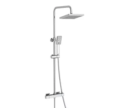 Душевая стойка Wasserkraft A15502 Thermo хром, без излива