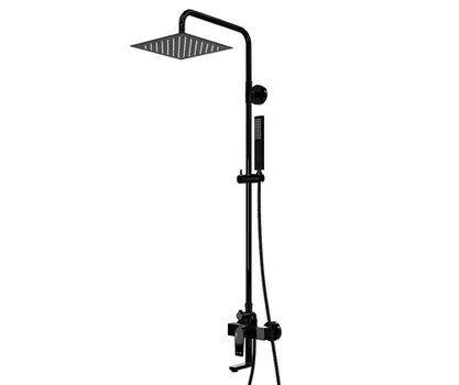 Душевая стойка Wasserkraft A16701 черный глянец