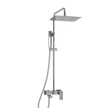 Душевая стойка Wasserkraft A177.069.103.087.CH хром, с изливом