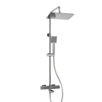 Душевая стойка Wasserkraft A199.069.141.087.CH Thermo хром, с термостатом, с изливом