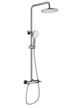 Душевая стойка WONZON & WOGHAND MUSE WW-A30653-CR глянцевый хром