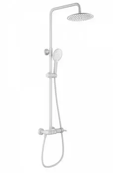 Душевая стойка WONZON & WOGHAND MUSE WW-A30653-MW матовая белая