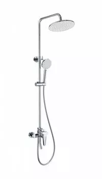 Душевая стойка WONZON & WOGHAND WW-B2168-A-CR хром, с изливом