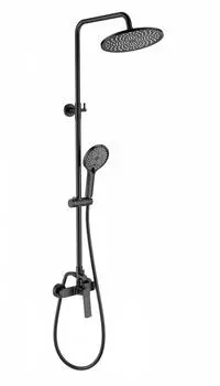 Душевая стойка WONZON & WOGHAND WW-B3200-MB черная