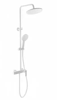 Душевая стойка WONZON & WOGHAND WW-B3517-MW матовая белая