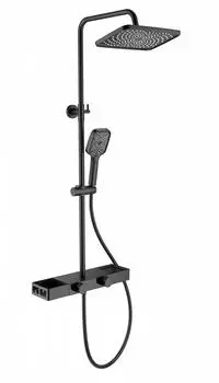 Душевая стойка WONZON & WOGHAND WW-B3552-MB черная