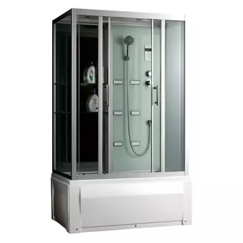 Душевой бокс Frank F-557-1 170x85 с баней