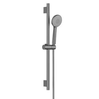 Душевой гарнитур Aquatek Бетта AQ2017BGM черный, хром