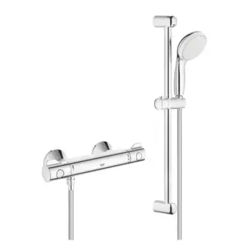 Душевой гарнитур Grohe Grohtherm 34565001 хром, со смесителем и термостатом