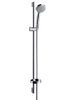Душевой гарнитур Hansgrohe Croma 100 1jet/Unica 90 см 27724000 хром