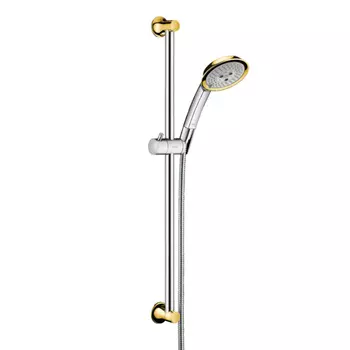 Душевой гарнитур Hansgrohe Raindance Classic 100 AIR 27843090 хром, золото