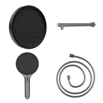 Душевой гарнитур Vincea Inspire VSHH-3I2AHGM вороненая сталь