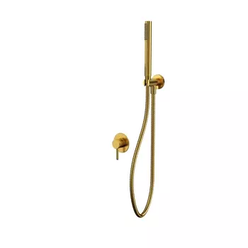 Душевой гарнитур Whitecross Y YSET02GLB без излива, брашированное золото