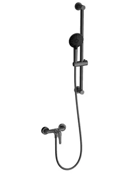 Душевой гарнитур WONZON & WOGHAND WW-4570-BGG брашированный темный графит