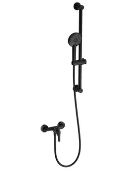 Душевой гарнитур WONZON & WOGHAND WW-4570-MB матовый черный