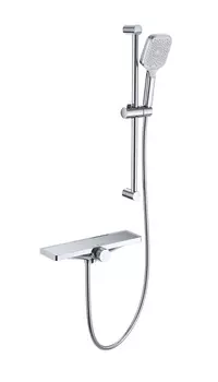Душевой гарнитур WONZON & WOGHAND WW-B2551-A-CR с термостатом, хром