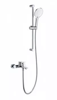 Душевой гарнитур WONZON & WOGHAND WW-C2036-CR хром, с изливом