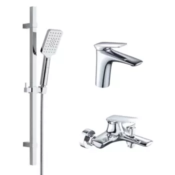 Душевой комплект 3в1 BOND Cube B03-5300 хром