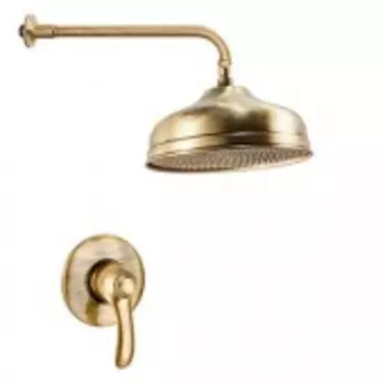 Душевой комплект Fiore Jafar 47OO5136 золото, со смесителем