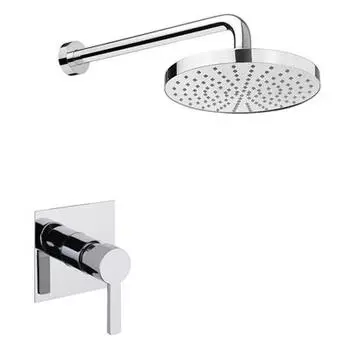 Душевой комплект Fiore Xenon 44CR7513 хром, со смесителем