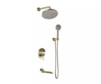 Душевой комплект встраиваемый Bronze de Luxe Scandi 14582BR