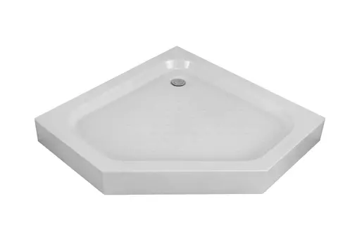 Душевой поддон акриловый Taliente 80x80 PTA-08083 белый, с сифоном и сливом