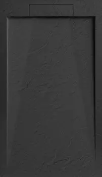 Душевой поддон из искусственного камня Esbano Luxe 100х80 ESP-LX108B черный