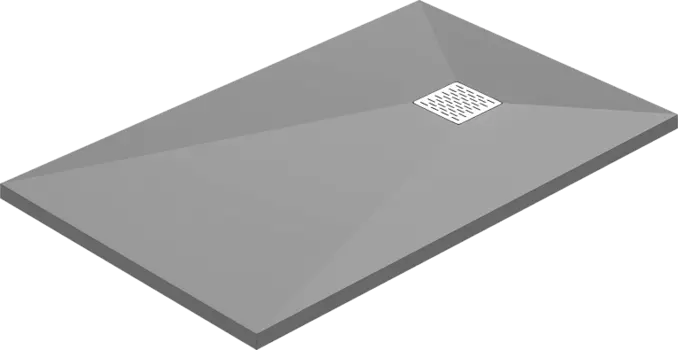 Душевой поддон из искусственного камня Good Door Essentia графит 140x80 ЛП00074