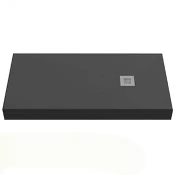 Душевой поддон из искусственного камня Good Door Essentia черный 160x80 ЛП00098