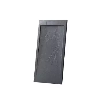Душевой поддон из искусственного камня Vincea Vst-4srl VST-4SRL9012A 120x90 антрацит
