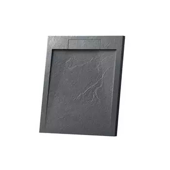 Душевой поддон из искусственного камня Vincea VST-4SRL9090A 90x90 антрацит