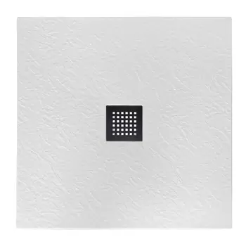 Душевой поддон из литьевого мрамора BelBagno Uno 90x90 TRAY-MR-UNO-A-90-35-W-NO белый