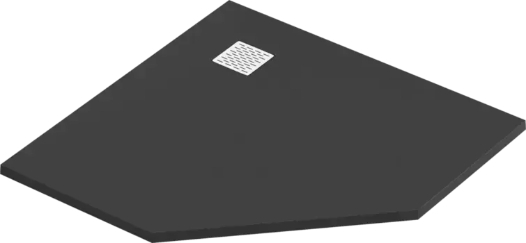 Душевой поддон из литьевого мрамора Good Door Essentia 90x90 ЛП00274 черный