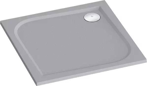 Душевой поддон из литьевого мрамора Good Door Квадро 80x80 ЛП00045 грей