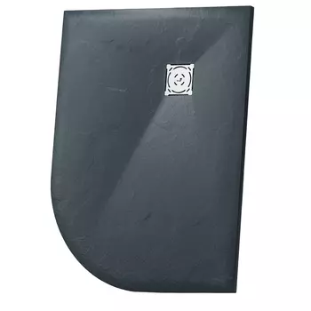 Душевой поддон RGW Stone Tray ST/AL-0129G L 90x120 графит