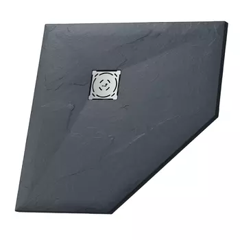 Душевой поддон RGW Stone Tray ST/T-0100G (серый) 100x100 графит