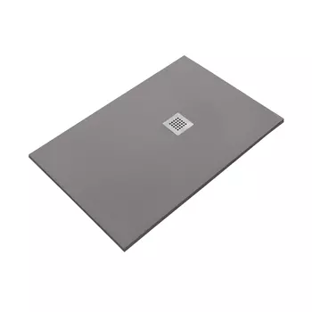 Душевой поддон Starohome Solid 80x90 1237830 серый матовый