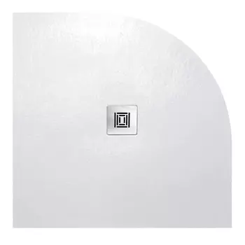 Душевой поддон Stpool Lite 80х80 1237477 белый матовый