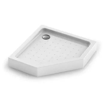 Душевой поддон Veconi Tezeo acrylic 90x90 TZ53-90-C5 белый трапеция