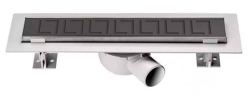 Душевой трап 60 см Vincea Optima SAY.601.60.B.M.S.BLOK черный матовый, хром