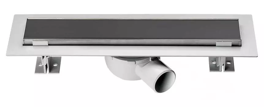 Душевой трап 80 см Vincea Optima SAY.601.80.B.M.S.DUZ черный матовый, хром