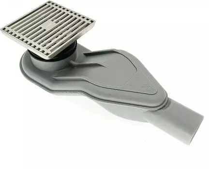 Душевой трап Esbano Box 10 см матовый хром