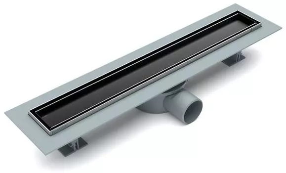 Душевой трап Esbano Eco 50 см матовый черный