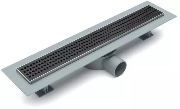 Душевой трап Esbano Eco 50 см матовый черный