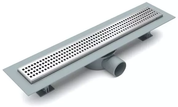 Душевой трап Esbano Eco 50 см матовый хром