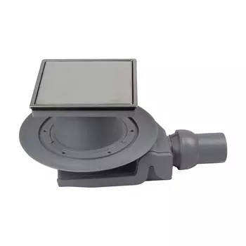 Душевой трап Pestan Plate 13702565 8.4x8.4 хром глянец