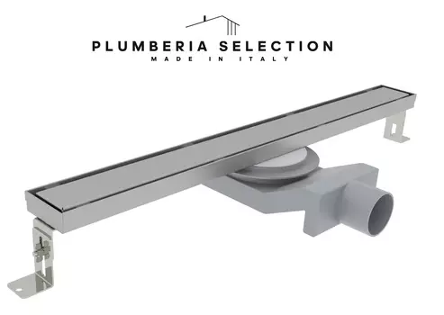 Душевой трап Plumberia Selection Psl Linear 60 см PSL60MT нержавеющая сталь матовая